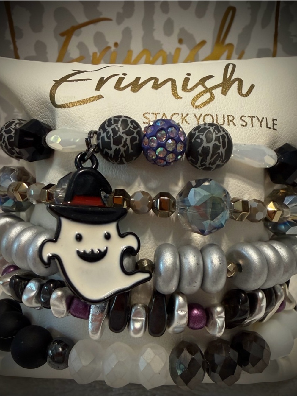 New ERIMISH Bracelets - 5 Pc - Halloween - Custom Regular, Kids or Extended Size